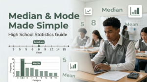mode in statistics high school